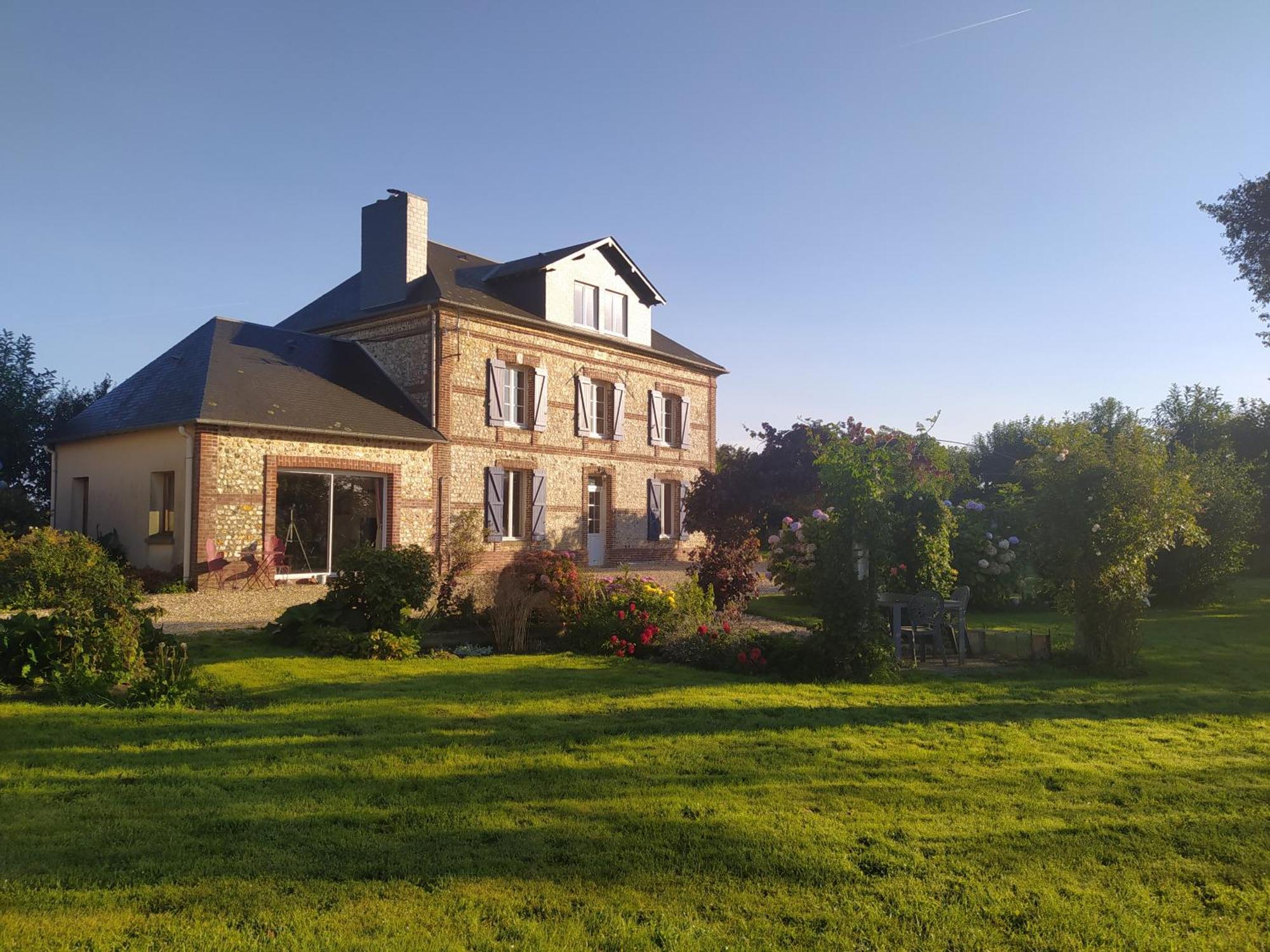 Chambres D'Hotes " Le Clos Des Colimacons " Maniquerville Exterior photo